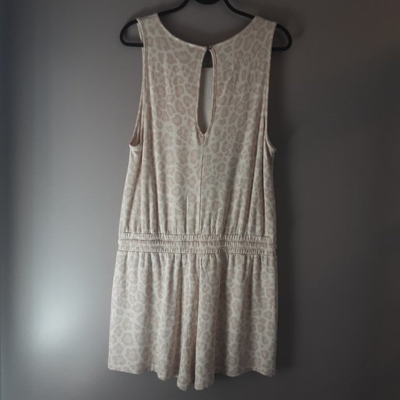 Splendid Animal Print Cream Romper One-Piece Short-Top Combo | NWT! Large - Picture 6 of 15